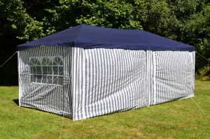 Garthen 1612 Záhradný párty stan 3 x 6 m, modrý