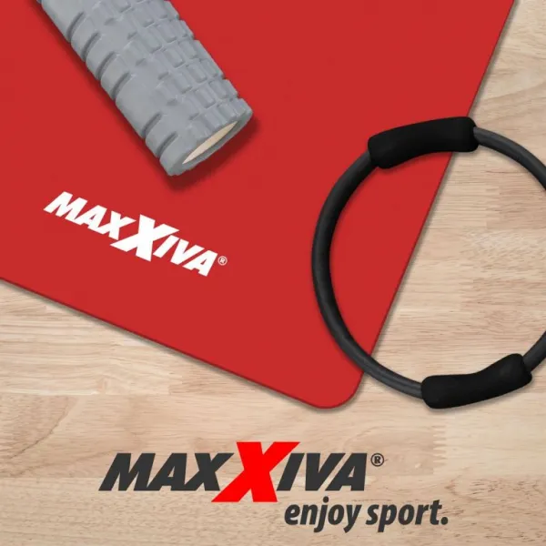 MAXXIVA 86684 gymnastická podložka, červená, 190 x 60 x 1,5 cm