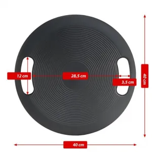 MAXXIVA 85997 balančná doska, čierna, Ø 40 cm