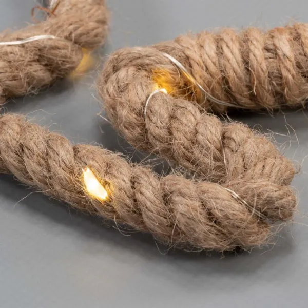 Nexos 86218 Vianočná dekorácia sob, 20 LED, teplá biela