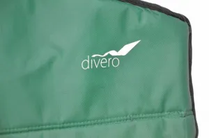 Divero 35106 Skladacia kempingová stolička XL - zelená
