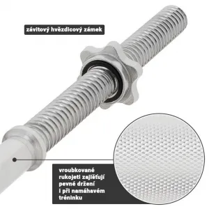 MAXXIVA 88235 činkový set 30 kg závažia + 7 kg činková tyč