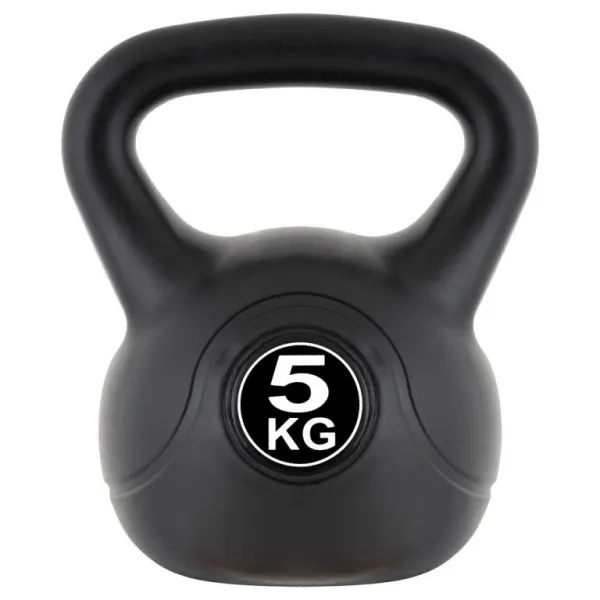 MAXXIVA 85004 Kettlebell činka, čierna, 5 kg