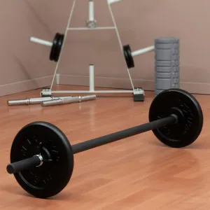 MAXXIVA 86698 vzpieračská tyč na nakladanie,pružina,čierna,120 cm