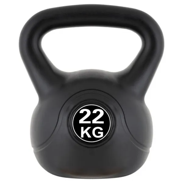 MAXXIVA 84995 Kettlebell činka, čierna, 22 kg