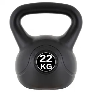 MAXXIVA 84995 Kettlebell činka, čierna, 22 kg