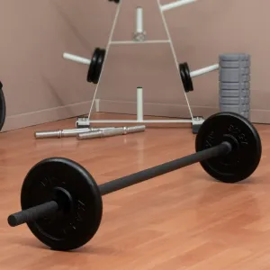 MAXXIVA 86694 vzpieračská tyč na nakladanie, čierna, 140 cm