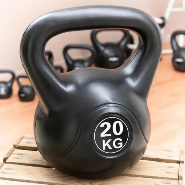 MAXXIVA 84994 Kettlebell činka, čierna, 20 kg