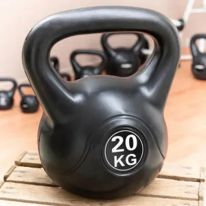 MAXXIVA 84994 Kettlebell činka, čierna, 20 kg