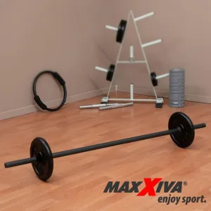 MAXXIVA 86694 vzpieračská tyč na nakladanie, čierna, 140 cm