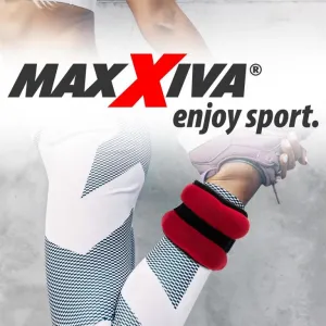 MAXXIVA 85013 záťažové manžety 2 x 1,5 kg, červené