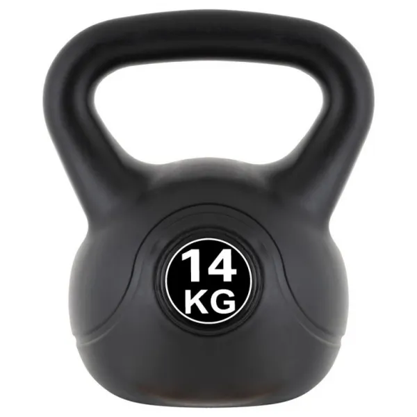 MAXXIVA 84998 Kettlebell činka, čierna, 14 kg