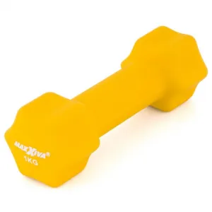 MAXXIVA 84990 sada činiek s neoprénovým poťahom 2x 1 kg, žltá