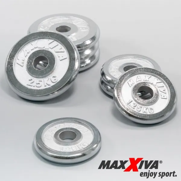 MAXXIVA 83768 sada činiek zo závažím, 2 x 10 kg