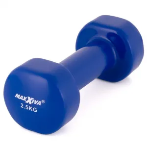 MAXXIVA 85015 sada vinylových činiek 2 x 2,5 kg, modrá