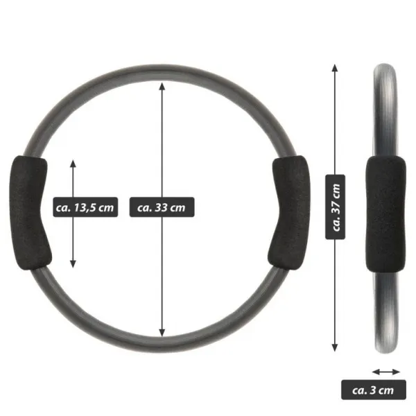 MAXXIVA 85907 posilňovací kruh na pilates, Ø 37 cm