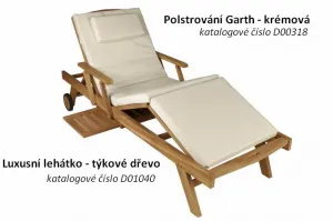 Garthen 318 Polstrovanie Garth - krémové