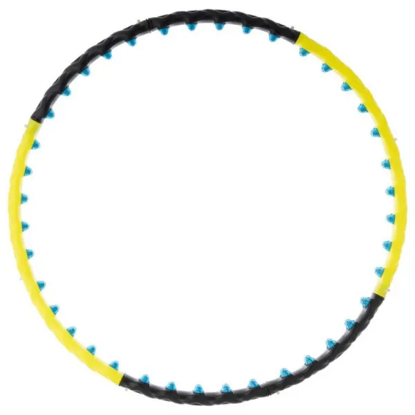 MAXXIVA 85908 hula- hoop masážna obruč, 108 cm, čierno-žltá