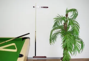 Garthen 73 Biliardový držiak na tága - na 6 tág, 39 cm, tmavé drevo