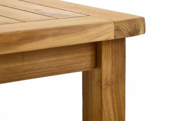 Divero 47267 Odkladací teakový stolík Divero - 50 cm