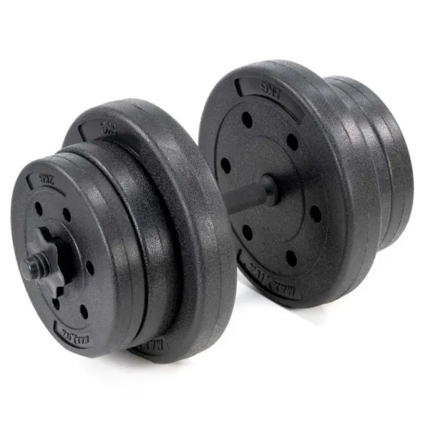 MAXXIVA 81562 Sada jednoručných činiek, 2 x 20 kg