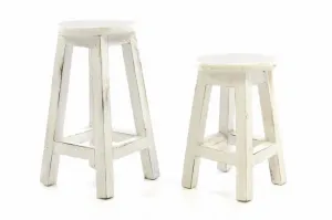 Divero 47297 Designová retro stolička VINTAGE Divero - výška 40 cm