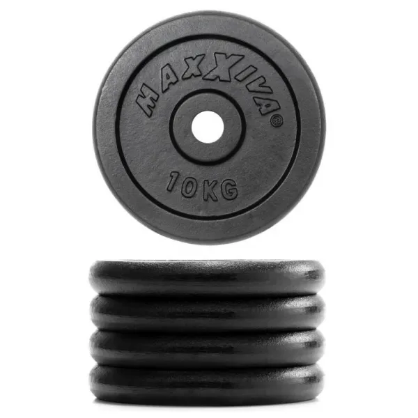 MAXXIVA 81660 Sada závažia 2 x 10 kg, liatina