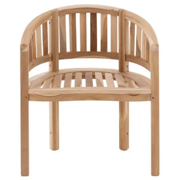 Divero 71798 Záhradné teakové kreslo, 83 x 68 x 48 cm