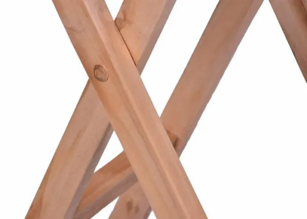 Garthen 2340 Záhradný stolík z tíkového dreva, Ø 60cm