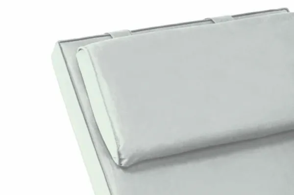 Divero FLORENTINE 47380 Sada 2 ks polstrovanie pre záhradné lehátka - svetlo sivá