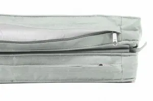 Divero FLORENTINE 47380 Sada 2 ks polstrovanie pre záhradné lehátka - svetlo sivá