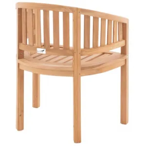 Divero 73788 Stolička - ošetrený teak