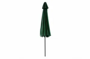Garthen 54741 Slnečník ø 290 cm - zelený s kľučkou