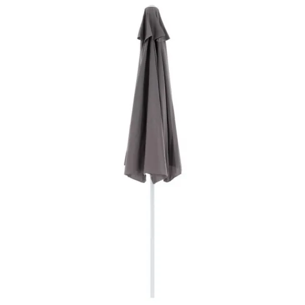 Garthen 71764 Balkónový slnečník polkruhový s kľučkou, 265 x 138 x 230 cm