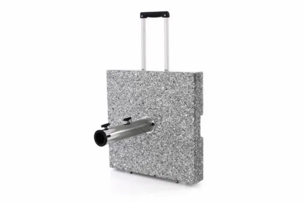 Garthen 40603 Stojan pre slnečník - žula a oceľ - 37 kg