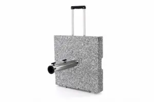 Garthen 40603 Stojan pre slnečník - žula a oceľ - 37 kg