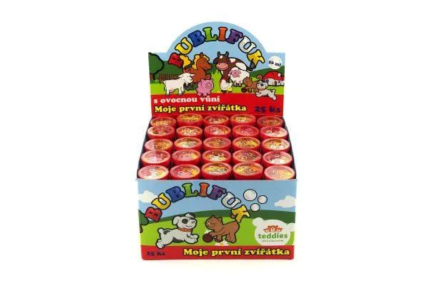 Bublifuk Moje prvé zvieratká 50 ml
