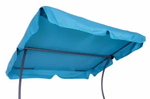 Garthen 60468 Záhradné ležadlo so strieškou a kolieskami - 202 x 139 x 152 cm