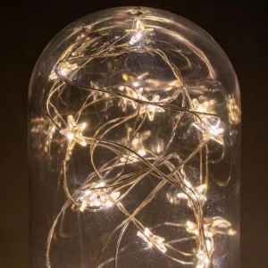 Nexos 64787 Vianočná svietiaca dekorácia kupola - 20 LED, teple biela