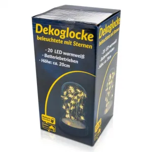 Nexos 64787 Vianočná svietiaca dekorácia kupola - 20 LED, teple biela