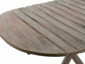 Divero 60387 Skladací stôl Divero Vintage - 85 cm