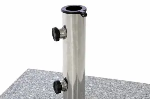 Garthen 40733 Podstavec na slnečník štvorcový žula - 25 kg