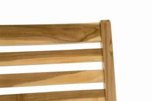 Divero 40817 Polohovateľná záhradná stolička