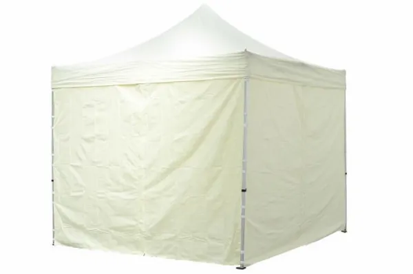 Garthen 30696 Sada 2 bočných stien pre PROFI záhradné stan 3 x3 m krémová