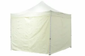 Garthen 30696 Sada 2 bočných stien pre PROFI záhradné stan 3 x3 m krémová