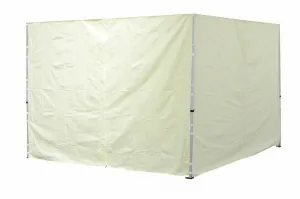 Garthen 30696 Sada 2 bočných stien pre PROFI záhradné stan 3 x3 m krémová