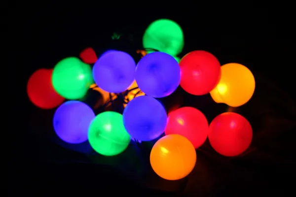 Garthen 1635 LED osvetlenie s 20 tich žiarovkami - farebné