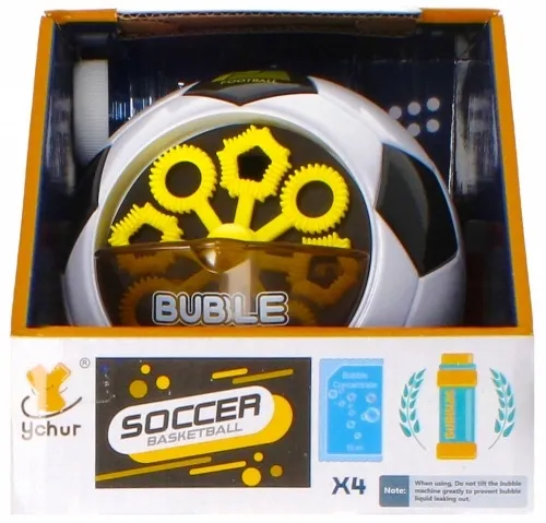 Bublinkový stroj futbalová lopta