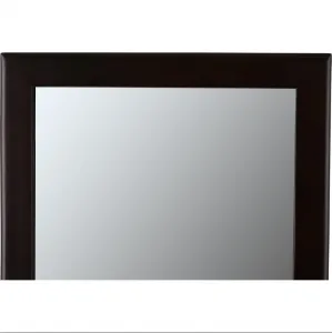 Zrkadlo, drevený rám hnedej farby, MALKIA TYP 4