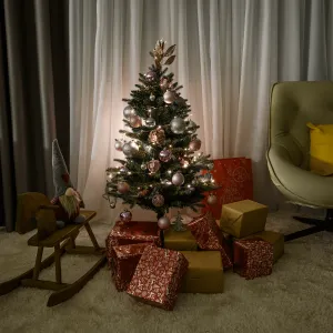 3D vianočný stromček, 108 cm, zelená, CHRISTMAS TYP 8